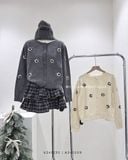  Áo khoác cardigan thêu hoa 5556 