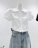 Áo sơ mi tay phồng 3634 