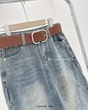  Váy jean lửng rách lai 2271 