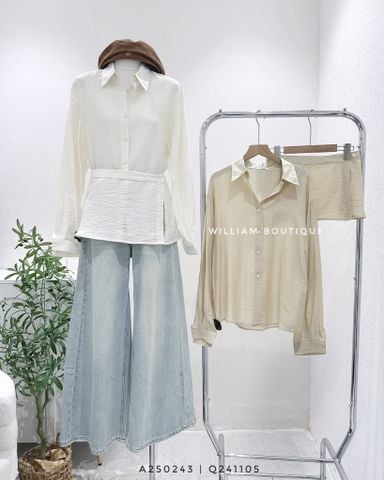  Áo sơ mi kèm tà 521 