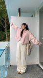  Áo khoác cardigan nỉ NEVERMIND 1365 