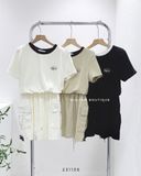  Set áo thun Lover + váy túi hộp 8839 