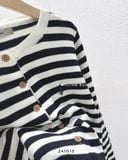  Áo cardigan len kẻ sọc 8851 