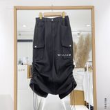  Váy kaki túi hộp rút gấu 097 