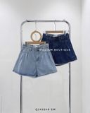  Quần short denim viền ren 3705 