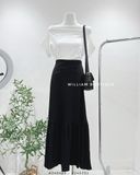  Váy vải dài đuôi cá 8265 