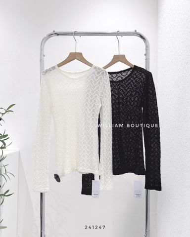  Áo thun ren tay dài 1987 