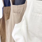  Đầm yếm kaki túi giữa 808 