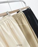  Váy kaki dáng A dài 6629 