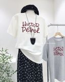  Áo thun chữ nhung HICTOR 6010 