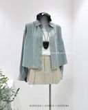  Váy ngắn xếp ly to 8355 