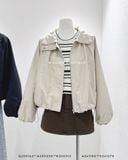  Áo khoác bomber cổ trụ 20263 