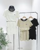  Set áo thun Lover + váy túi hộp 8839 