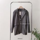  Blazer xám oversize 1364 