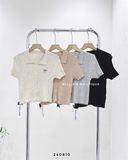  Áo len polo thêu nơ 277 