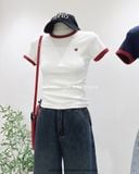  Áo thun viền màu 5098 