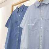  Áo SM denim tay ngắn 545 