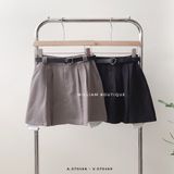  Váy vải ngắn xếp 2065 
