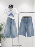  Quần short jean ngố 1601 