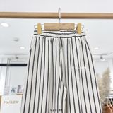  Quần suông sọc linen 3046 