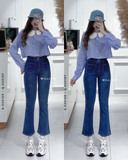  Quần jean bát nhỏ túi nổi 6339 