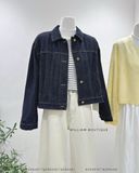  Áo khoác denim chỉ nổi Z018 