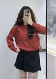  Áo khoác cardigan len tim 5162 