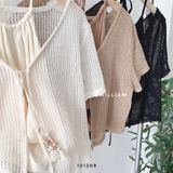  Áo len lưới + áo dây 2295 