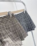  Váy xếp ly caro 6245 