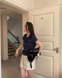  Áo thun polo thêu ngựa 3893 