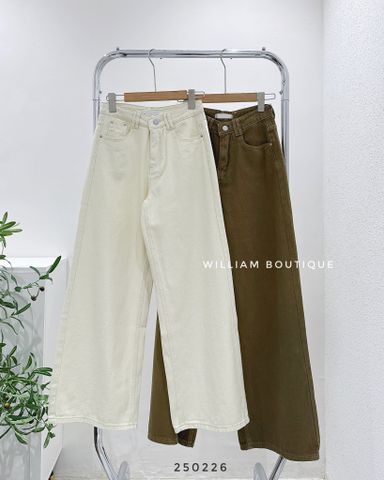  Quần jean suông 8210 