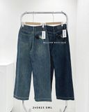 Quần jean suông rách 9T 3105 