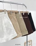  Quần short kaki ống rộng 6097 