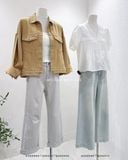  Quần jean suông gấp lai 89728 