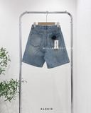  Quần short jean ngố trơn 1307 