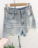  Quần short jean rách 60039 