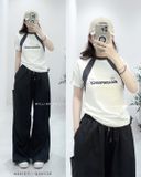  Quần kaki mềm rộng túi hông 9030 