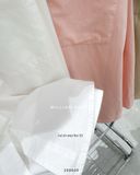  Áo sơ mi cotton mỏng túi thêu FL9020 