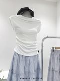  Váy dài xoè kẻ sọc 0249 