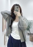  Áo khoác cardigan len gân 5426 