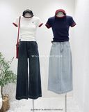  Áo thun viền màu 5098 