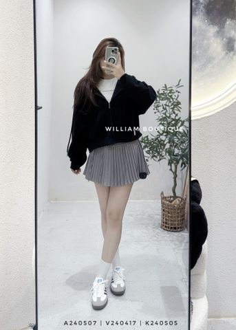  Váy xếp ly nơ 201 