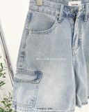  Quần short jean túi hộp 0003 