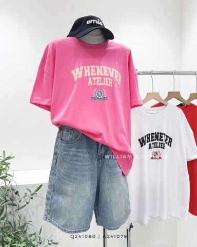  Áo thun WHENEVER 016 