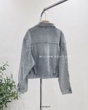  Áo khoác jean lửng 9801 