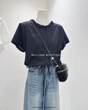  Áo sơ mi xô mỏng cổ bèo 9358 
