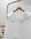 Áo SM cổ bự phối ren 9036 