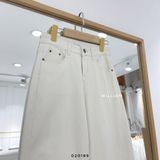  Quần baggy jean trơn 7150 