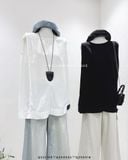 Áo linen suông dài 3624 