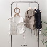  Áo SM ba lỗ dù kéo 3808 